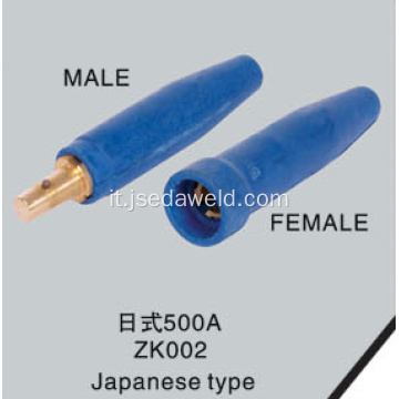 CABILE Plug e ricettacolo giapponese Tipo 500A